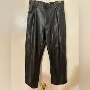 Abercrombie Vegan Leather Pants